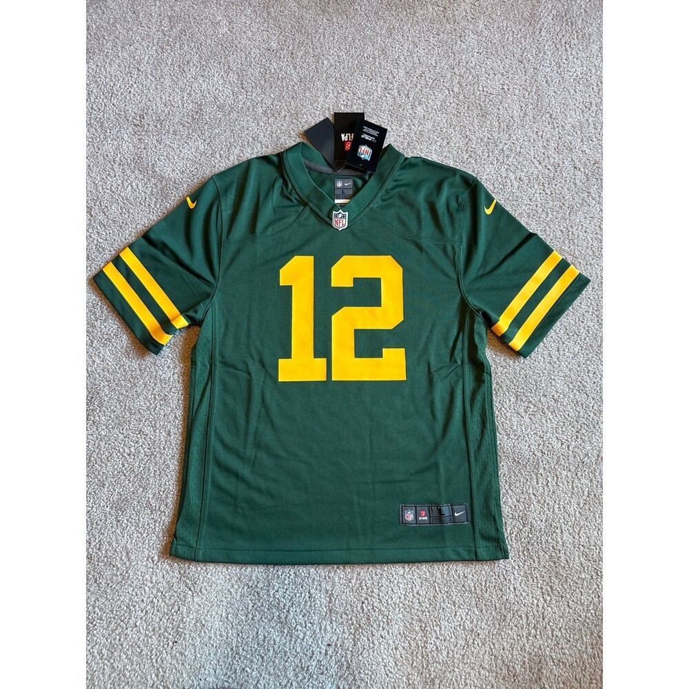 Aaron Rodgers Green Bay Packers NWT Nike Youth NFL Jersey Size Large